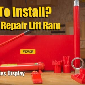 How To Install 20 Ton Power Repair Lift Ram?